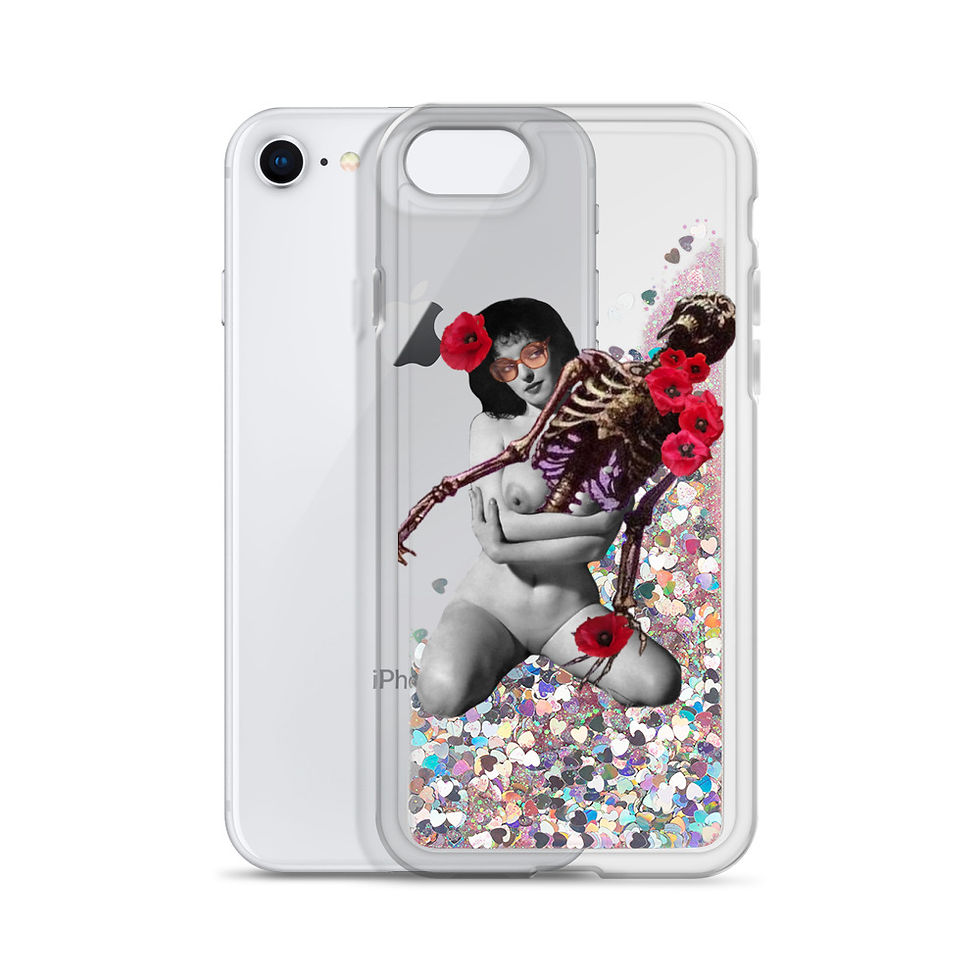 Thumbnail: Necromancer- Liquid Glitter Phone Case