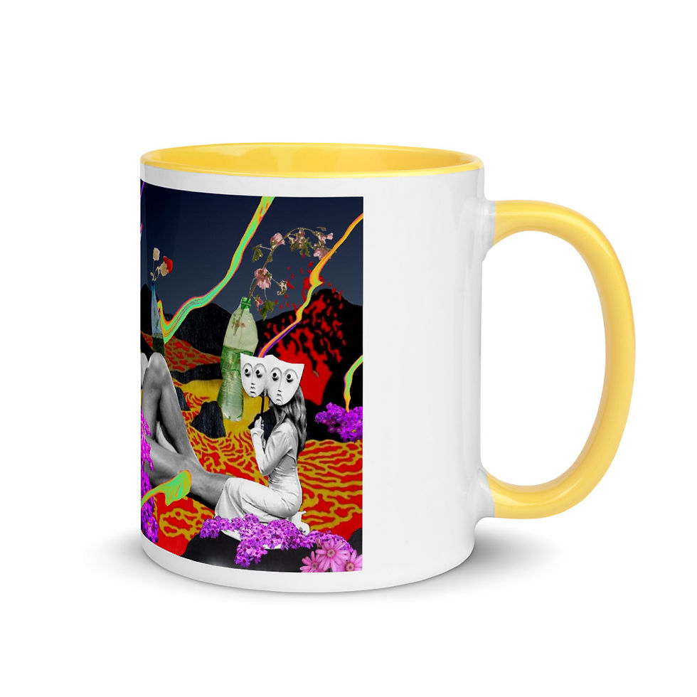 Thumbnail: I Don't Want to Set the World on Fire- Mug with Color Inside