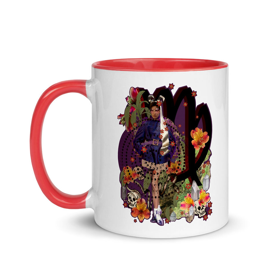 Thumbnail: Virgo- Zodiac Series- Mug with Color Inside