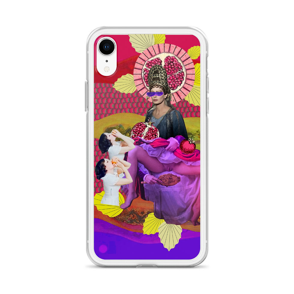 Thumbnail: The High Priestess- Tarot Erotique- iPhone Case