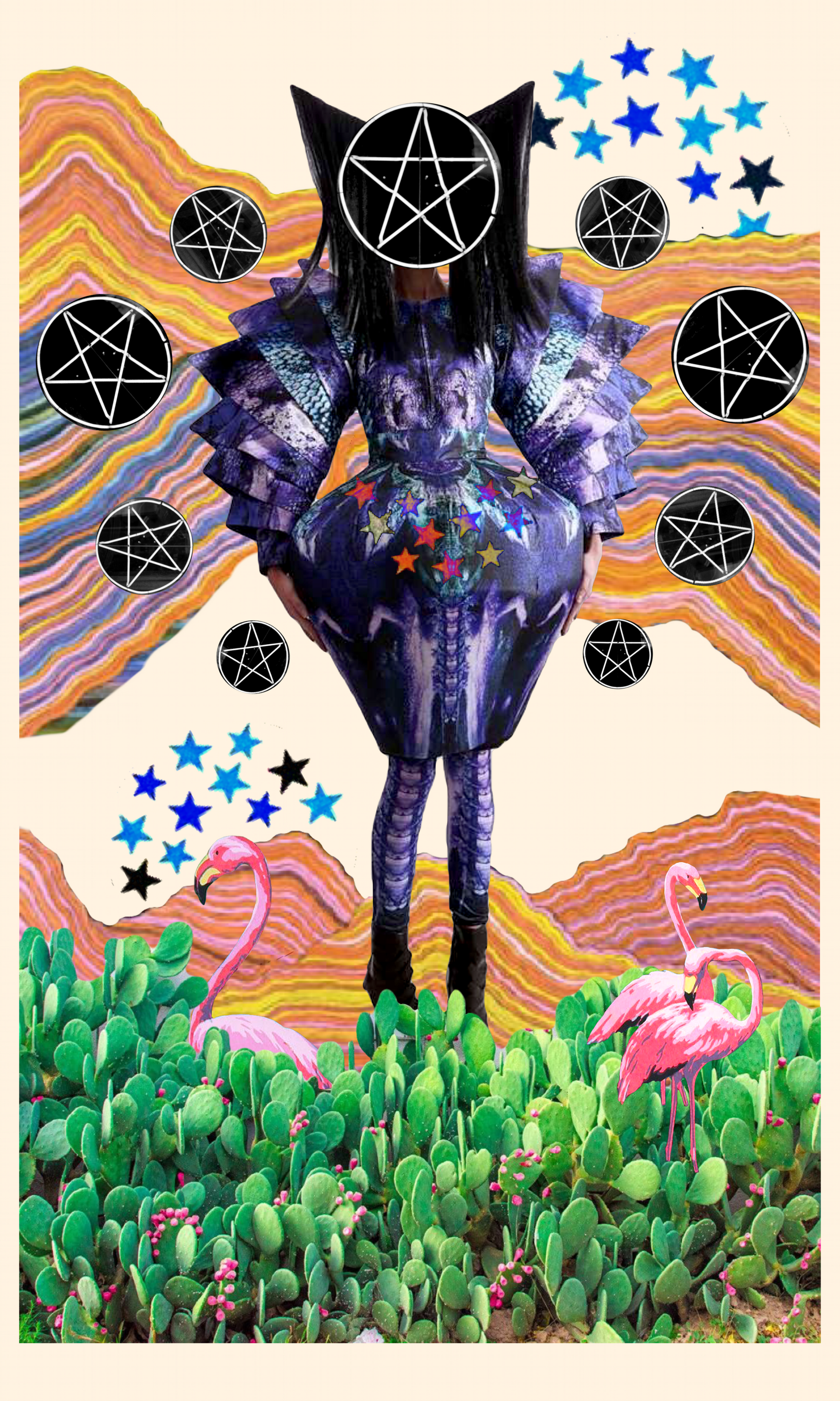 Nine of Pentacles-Fine Art Print