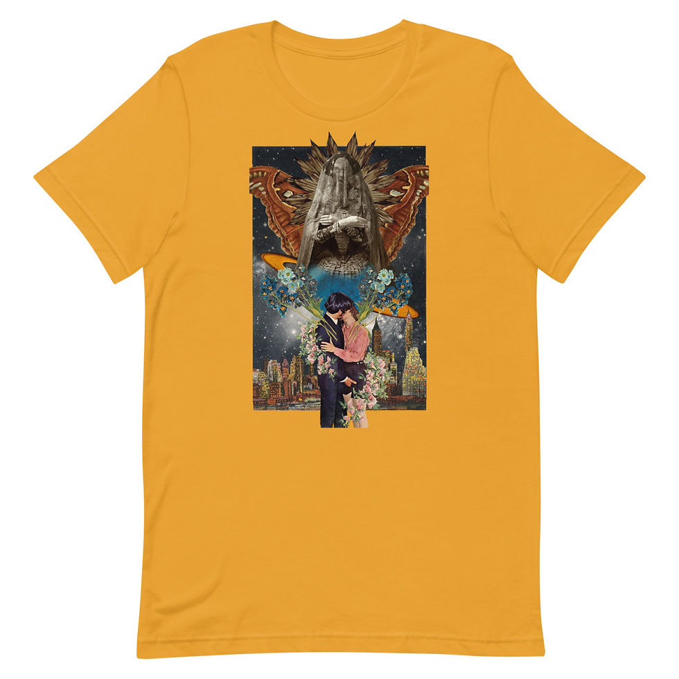 Thumbnail: The Lovers- Tarot Erotique- Short-Sleeve Unisex T-Shirt