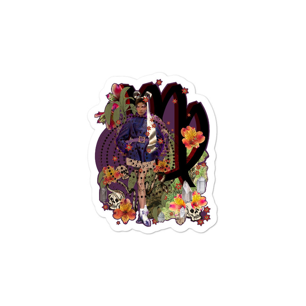Thumbnail: Virgo- Zodiac Series- Bubble-free stickers