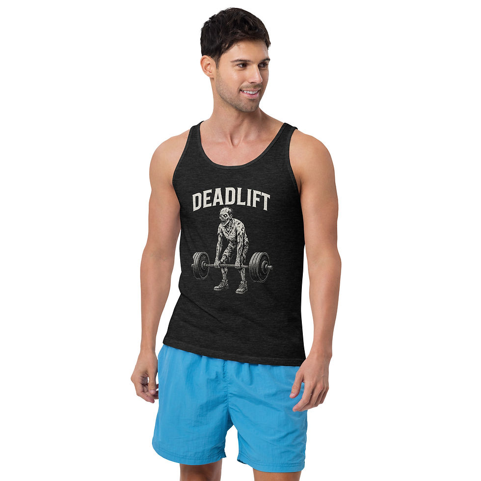 Thumbnail: Deadlift Zombie Men's Tank Top