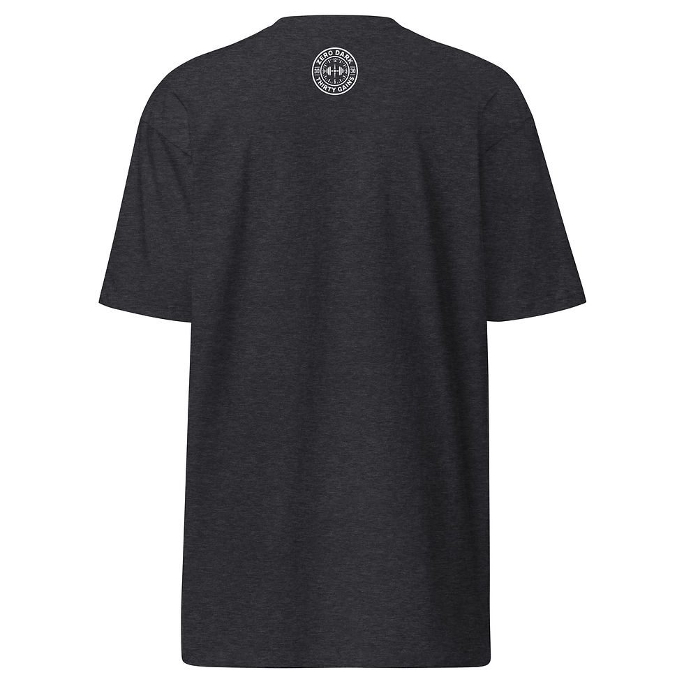 Thumbnail: Push forward Men’s premium heavyweight tee