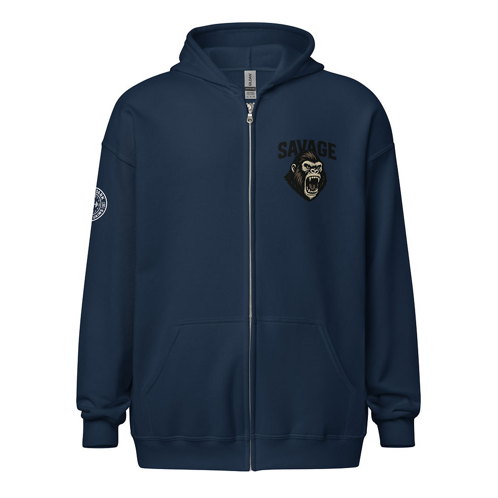 Thumbnail: Unisex heavy blend zip hoodie