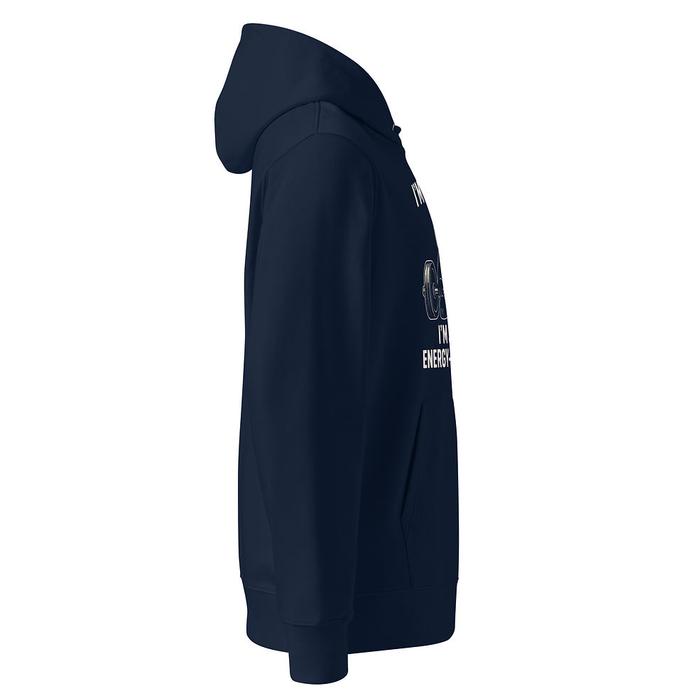Thumbnail: energy saving mode Unisex essential organic hoodie
