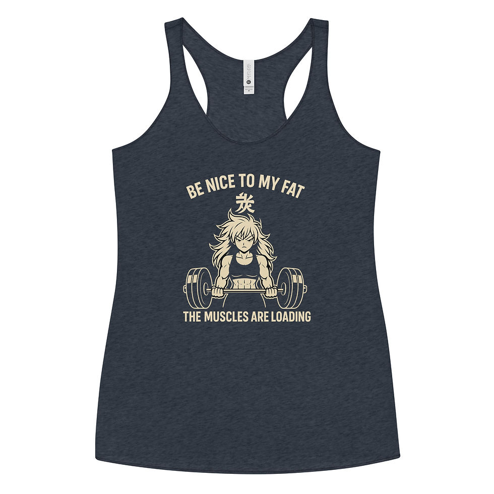 Thumbnail: Muscles Loading Women's Racerback Tank