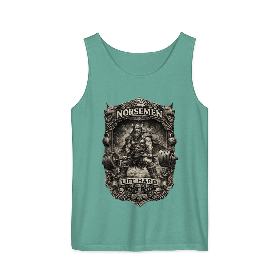 Thumbnail: Unisex garment-dyed tank top