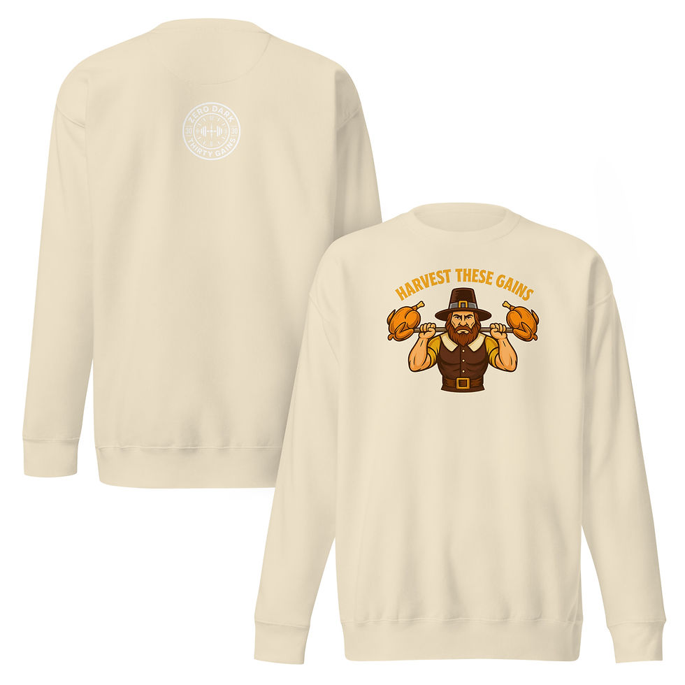 Thumbnail: Thanksgiving 2025 Unisex Premium Sweatshirt | Cotton Heritage M2480
