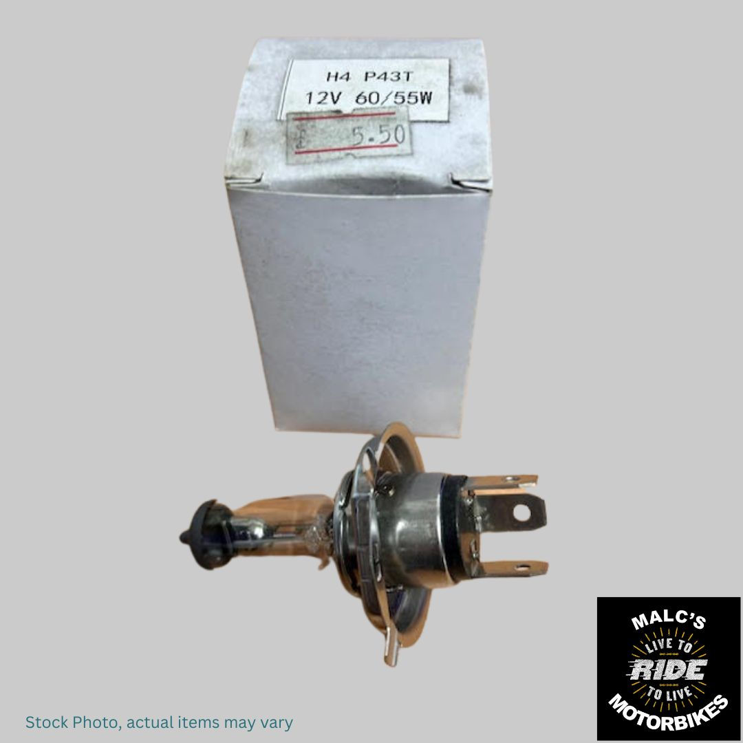 AA6 BA9s 12v 50/5W Bulbs BA9s 12v 4w with a motorcycle light from Malcsmotorbikespares