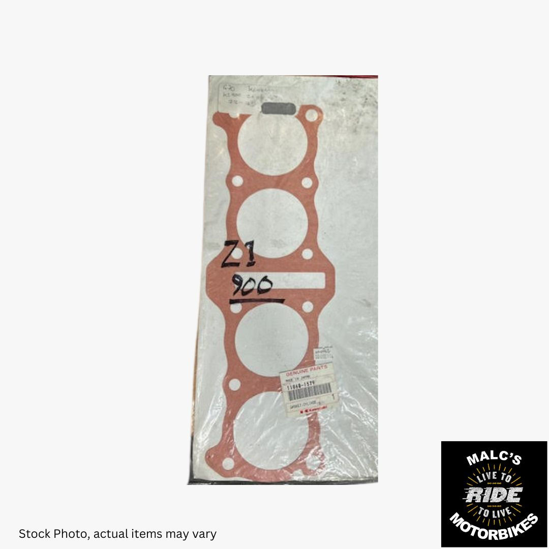 Motorcycle gasket reads Z1 900, in packaging, for internal engine Malcsmotorbikespares.