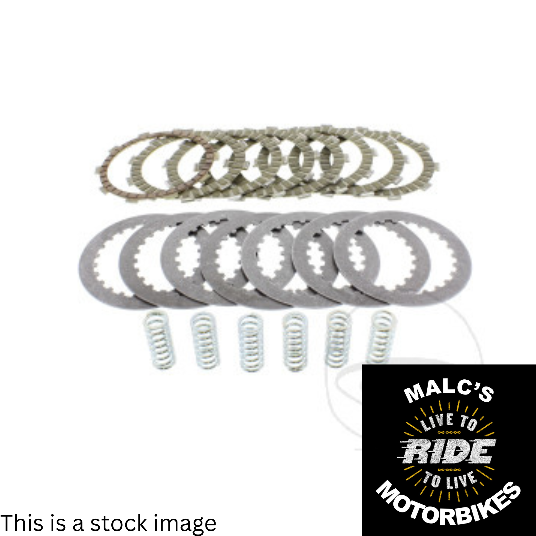 Clutch Repair Kit Fibres Steel Springs - Honda