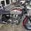 Thumbnail: Red and silver motorcycle parked outside the shop Malcsmotorbikespares