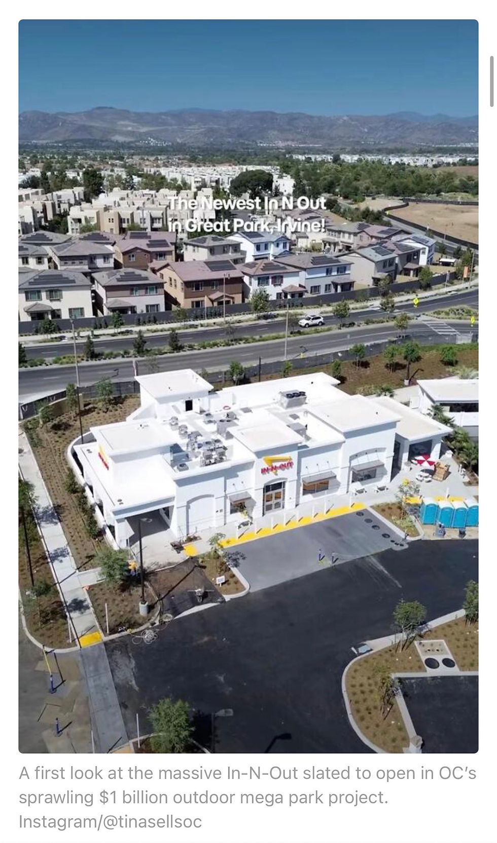 IrvineにできるIn-N-Out、やばくない?
