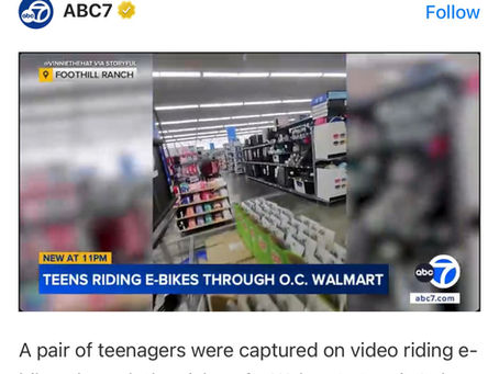 Walmartで発生した事件。