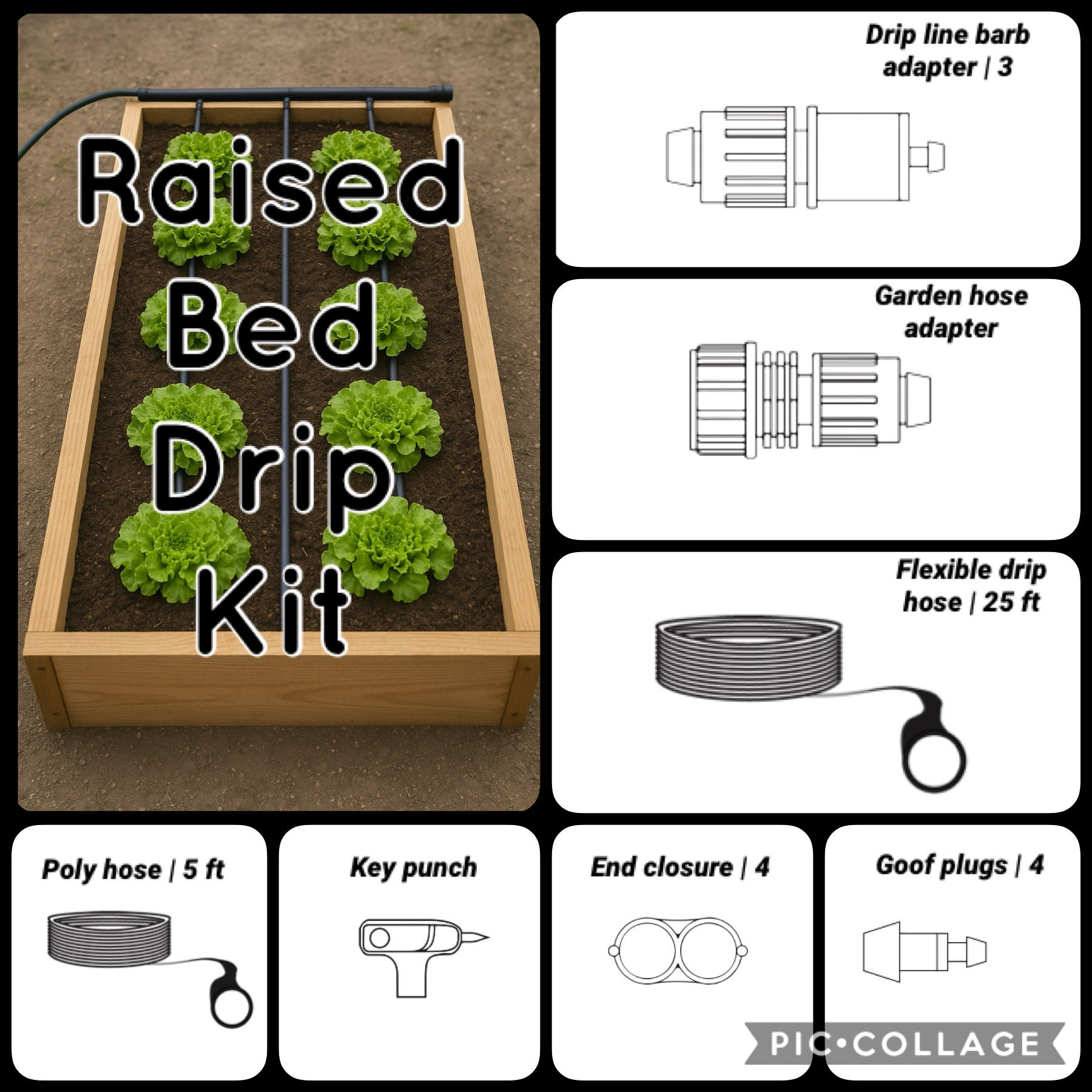Drip Irrigation Kit