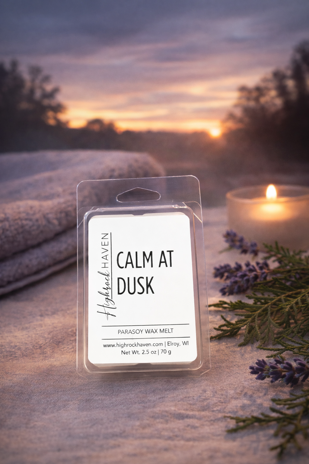 Calm at Dusk - Parasoy Wax Melt