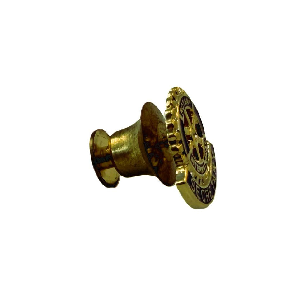 Thumbnail: Rotary speldje / pin / insigne  "Secretary"