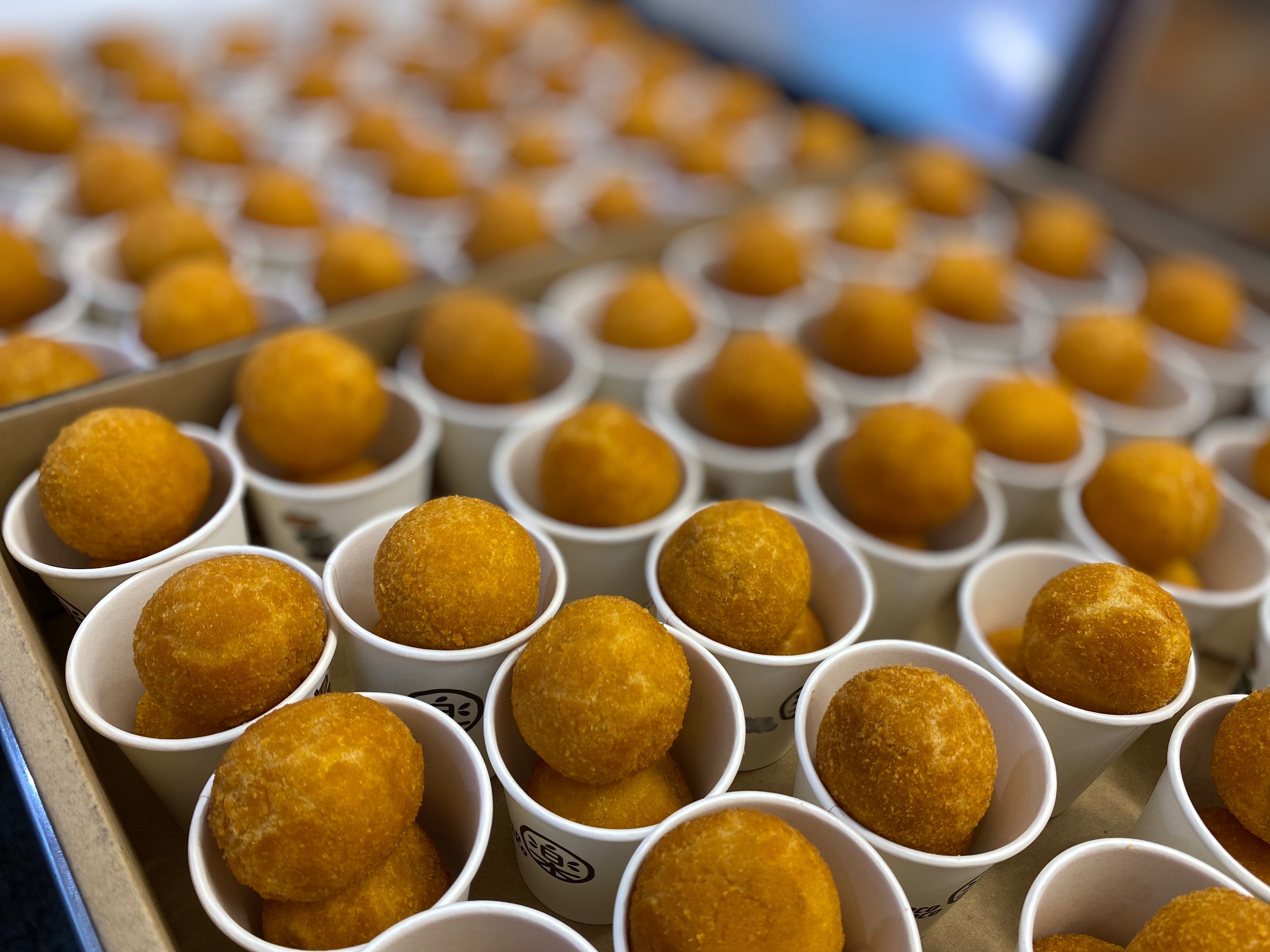 Sweet Potato Taro Balls (35 Portions)