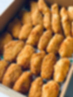 Fried Mid Wing Chicken Live Station