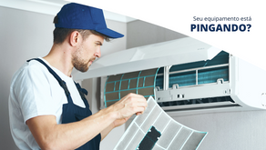 Ar condicionado pingando