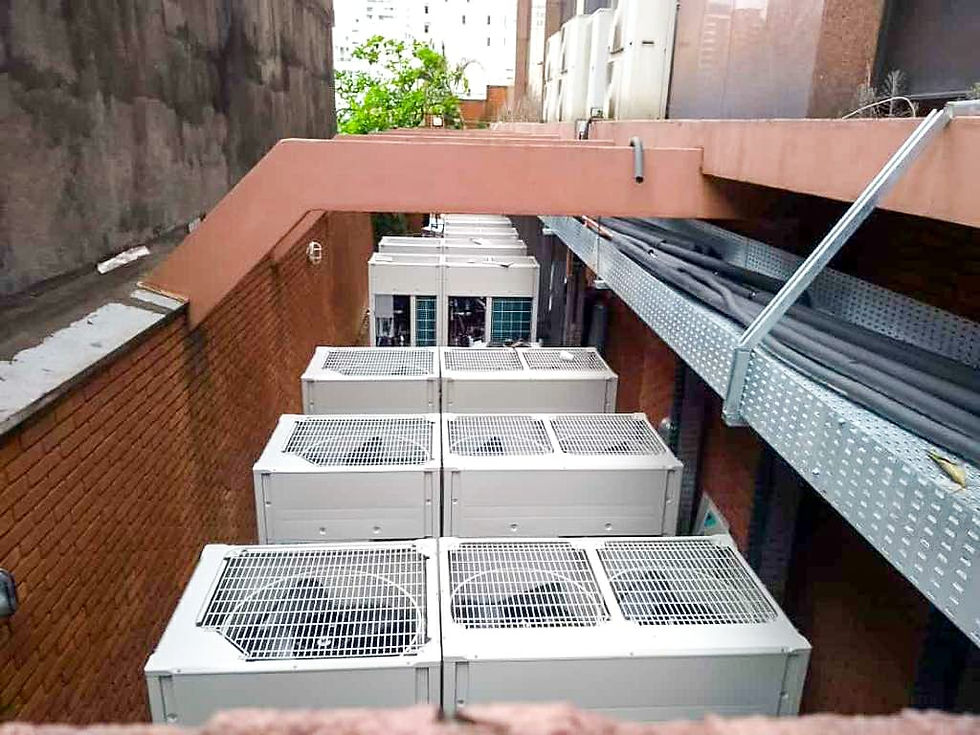 Instalação de Sistema VRV Daikin - Av. Angélica SP