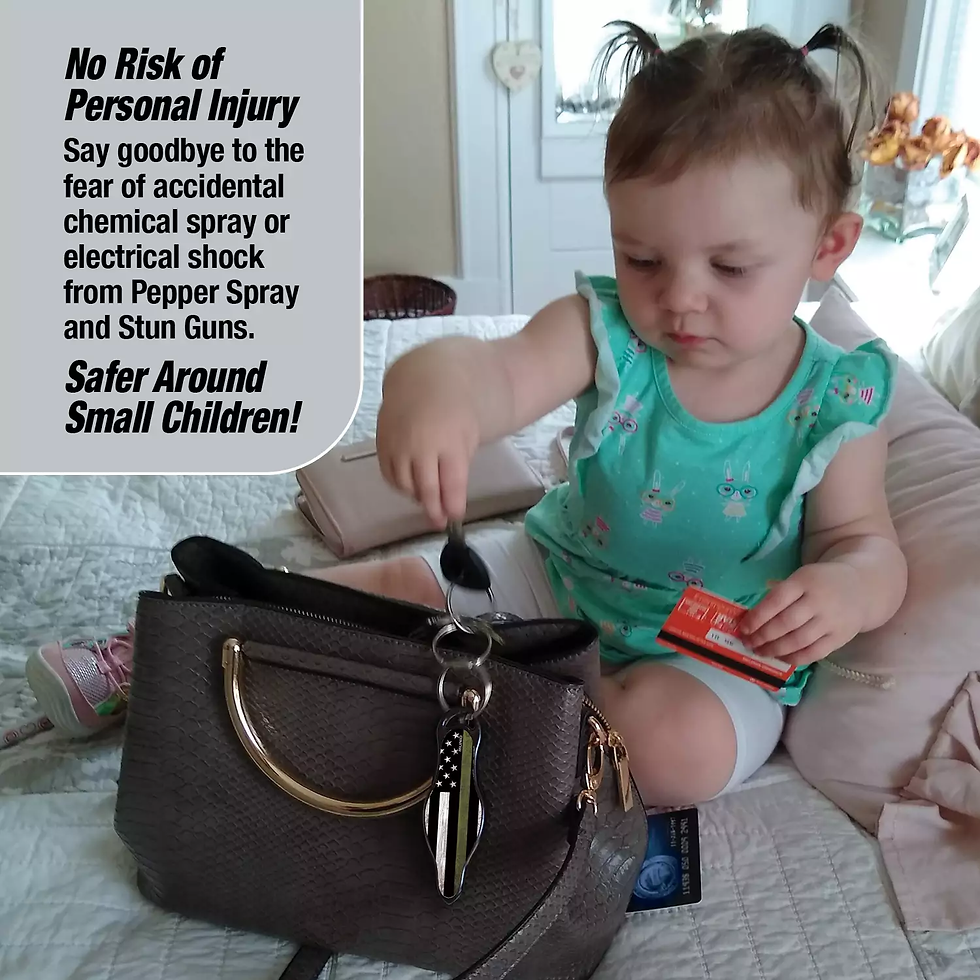 Thumbnail: Thin Green Line Self Defense Keychain