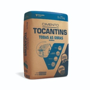 Cimento Tocantins - Todas as Obras 25/50 kg