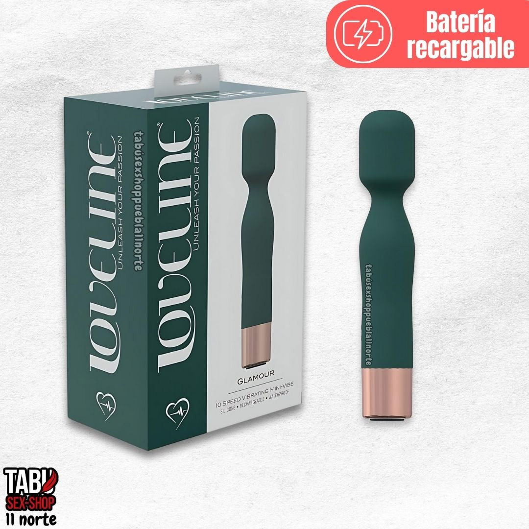 Glamour - 10 Speed Mini-Wand - Silicone
