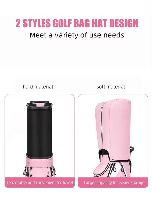 Miniature : Sac de golf rétractable Girly