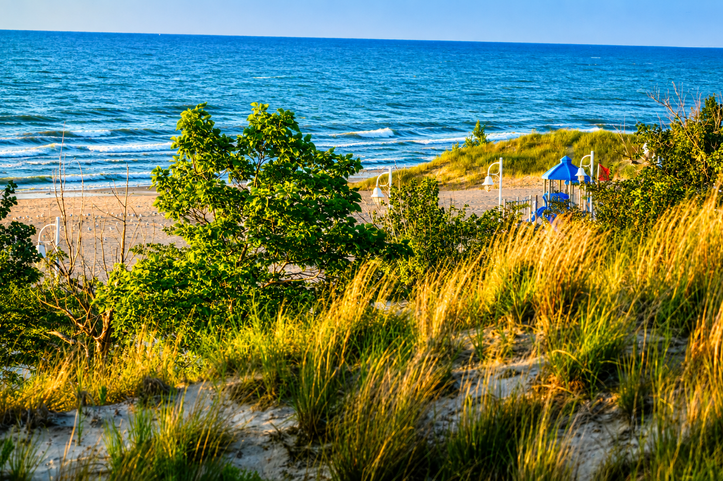 Jean Klock Beach Michigan