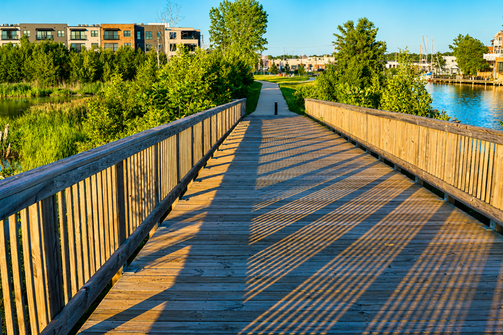 Canal Commons Park Benton Harbor