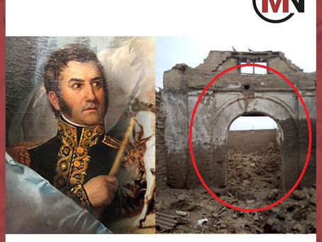 PERÚ AL BICENTENARIO: DEMUELEN EDIFICIO DONDE VIVIÓ DON JOSÉ DE SAN MARTÍN