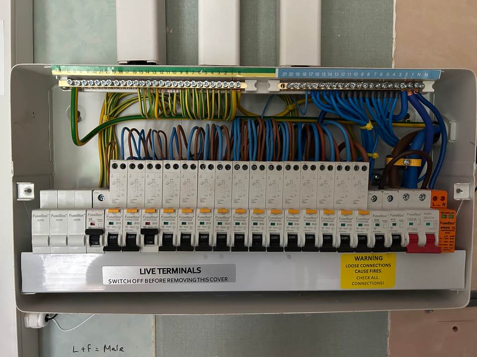 Consumer unit upgrade