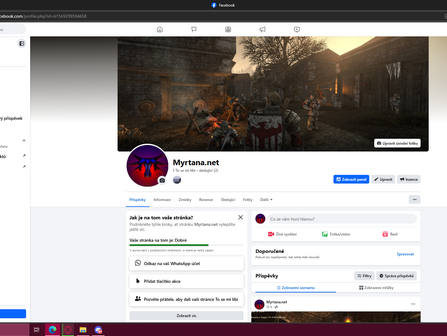 Myrtana.net Facebook