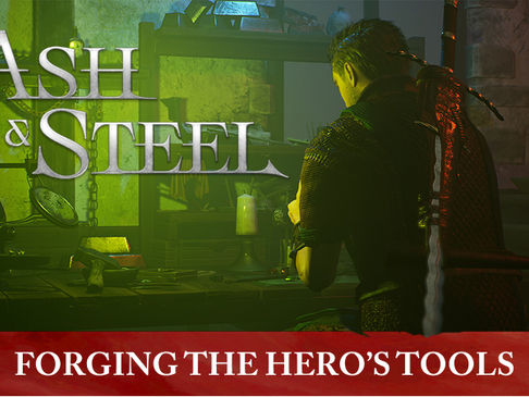 Of Ash And Steel - Devlog #02: Forging the Hero’s Tools