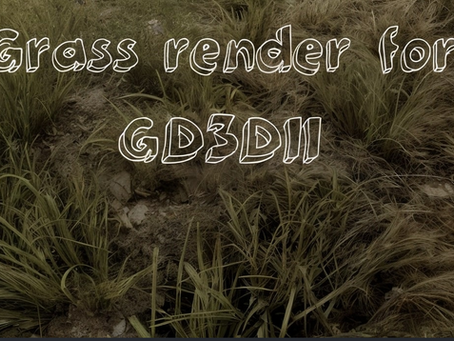 Grass render for GD3DX11 for Gothic 1