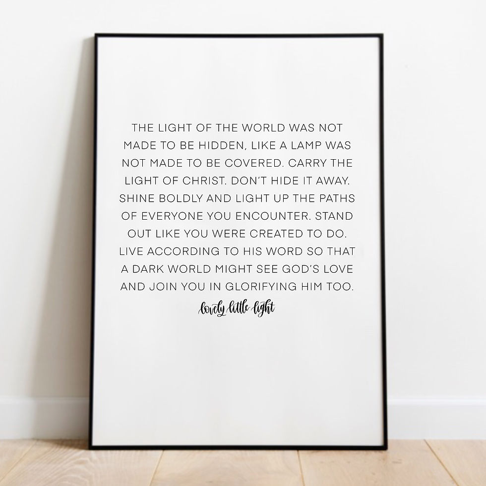 Thumbnail: Love + Light Collection Printables