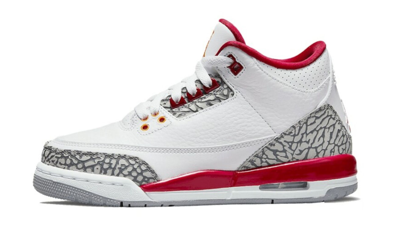 AIR JORDAN 3 CARDINAL RED