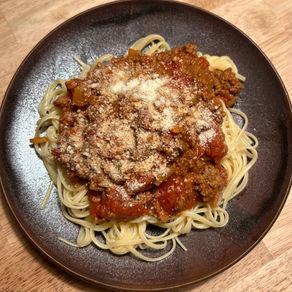 Spaghetti Bolognese with a twist