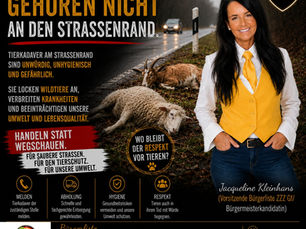 Pressemitteilung 7/26 Bürgerliste ZZZ Gifhorn fordert konsequenten Tierschutz und Respekt gegenüber Tieren