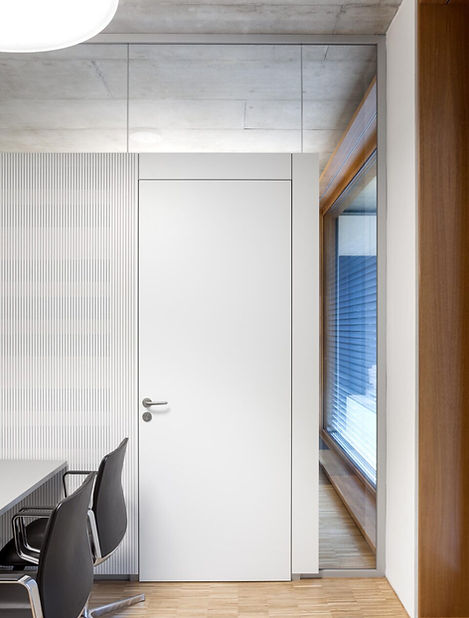 Wood office doors