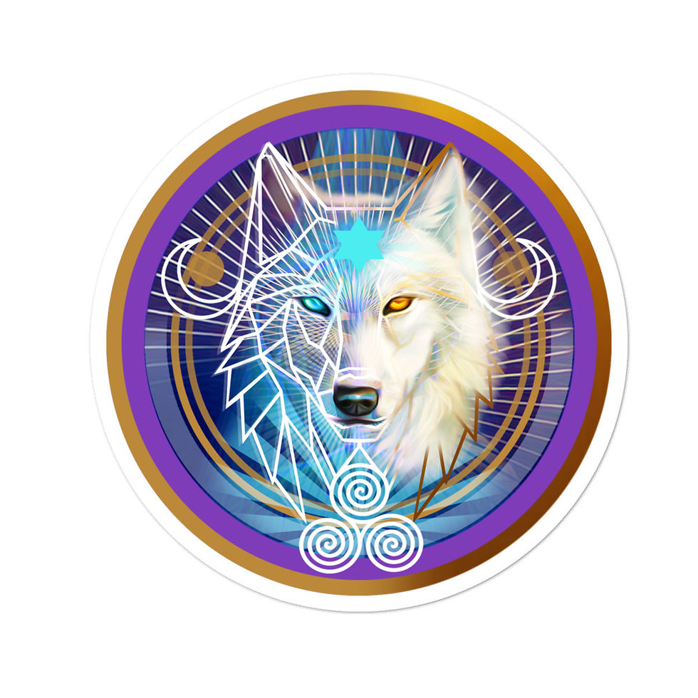 Thumbnail: Sticker - Wolf Emblem - VR