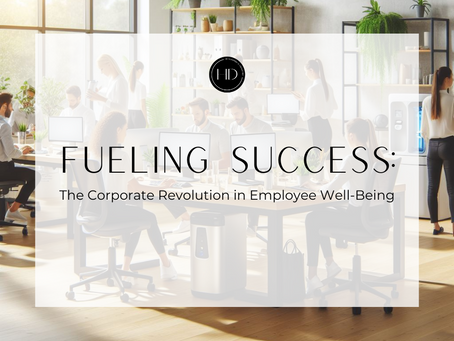 Fueling Success: The Corporate Revolution in Employee Well-Being