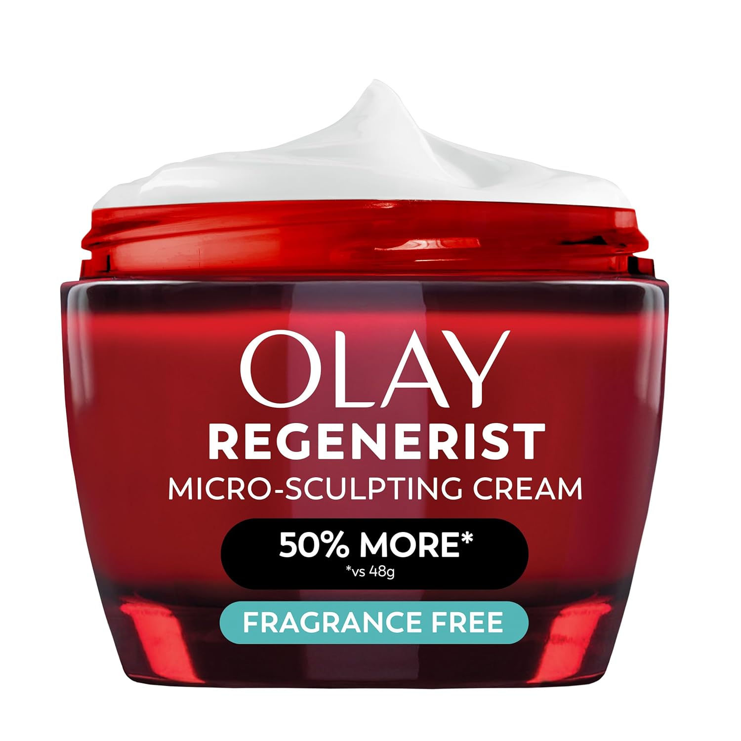 Olay Face Moisturizer, Regenerist Micro-Sculpting Cream for Women, Fragrance-Fre