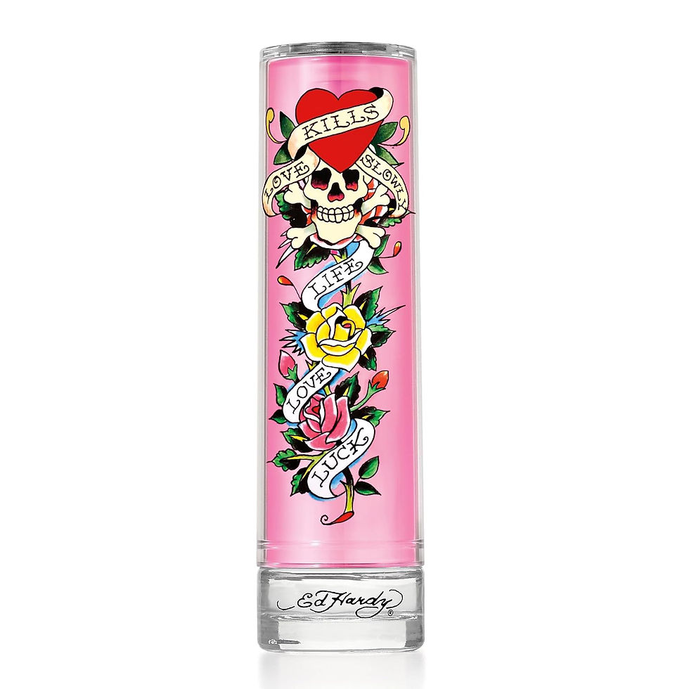Thumbnail: Ed Hardy Perfume for Women, Eau De Parfum Spray with Warm Amber Notes, 3.4 fl oz