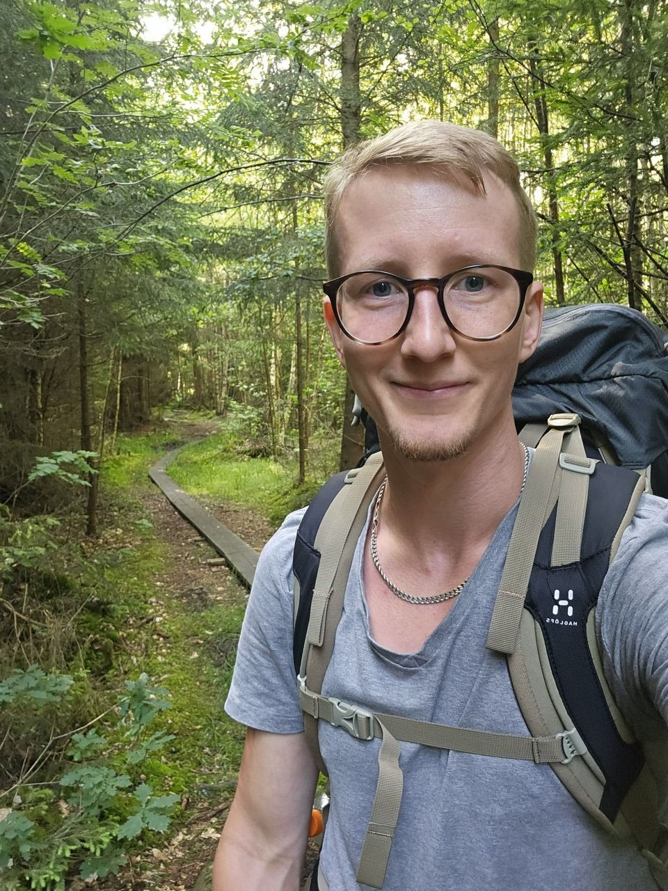 Snack med en kollega