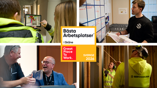 Vi är en av Skånes bästa arbetsplatser 2026!