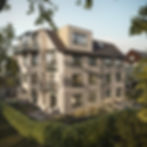 Grönt flerbostadshus i Nol